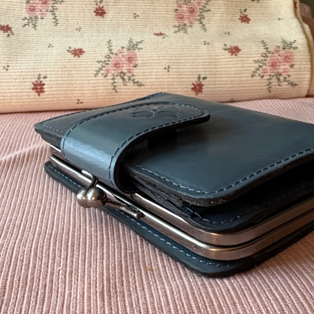 Patricia Nash Navy Leather Wallet - Picture 7 of 10